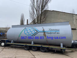Резервуар горизонтальный для гексана, нефтепродуктов ГСМ 64м3