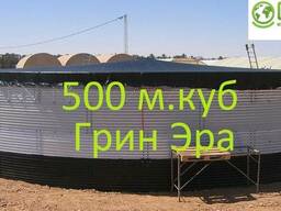 Резервуар на 500 кубов для хранения жидкостей, 500 м. куб.