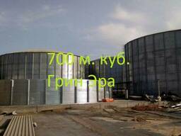 Резервуар на 700 кубов для хранения жидкостей, 700 м. куб.
