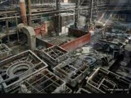Режем на металлолом заводы предприятия промышленные базы