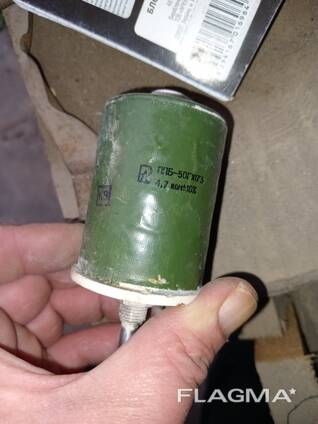 Резистор переменный ППБ-50Г, проволочный, регулировочный. 4.7кОм. -1шт.