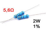 Резистор постоянный 2W 5,6Ом ( 5,6Ω ) 1% металлооксидный - фото 1
