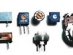 Потенциометры - резисторы переменные и подстроечные