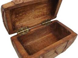 Резная сувенирная шкатулка ручной работы Старинный пиратский сундук