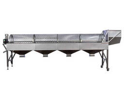 Роторний (барабанний) калібратор волоського горіха