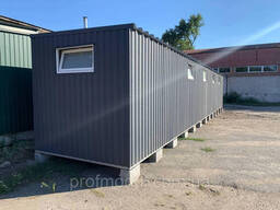 Роздягальня з двох модулів 15*2,5м