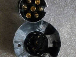 Роз'єм фаркопа (метал) к-т King комплект вилка та розетка на легковий причіп