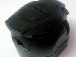 Розетка фаркопа 7-контактна плаcтикова Dunaj (Польща) якісна