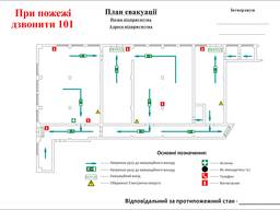 Розробка плану евакуації
