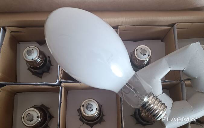 Ртутна лампа ДРЛ 400W (GGY 400W) QE-400 Е40 Iskra, e. lamp. hpl 400