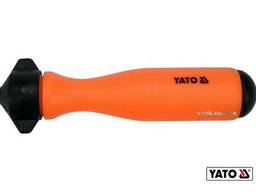 Ручка для напильника з різьбовим фіксатором YT-85026 поліпропіленова YATO Ø4.5 мм