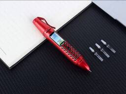 Ручка мобильный телефон портативный с камерой 0.08 и 007 (Красный)