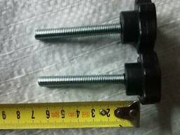 Ручка звезда с болтом М10*100 для твердотопливного котла