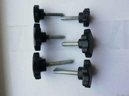 Ручка звезда с болтом М10*40 для твердотопливного котла