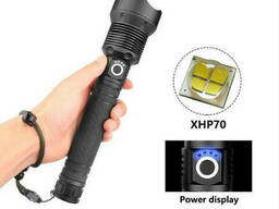 Ручной фонарик Xanes 1282 XHP70 1500 лм Фонарь аккумуляторный