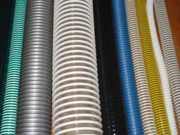 Рукав ПВХ 110 мм *0,7 мм, гофрированный вентиляционный трубо