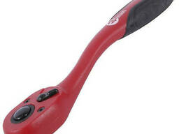 Рукоятка з храповим механізмом на 72 зуба 3/8", Cr-v ультра легка Intertool ET-7002