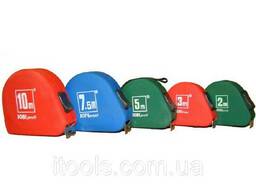 Рулетка 10 м (25 мм) магнитная три стопора Intertool-0110