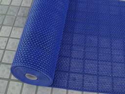 Антискользящее рулонное ПВХ покрытие для бассейнов 1,2 х 15 м. п. синего цвета