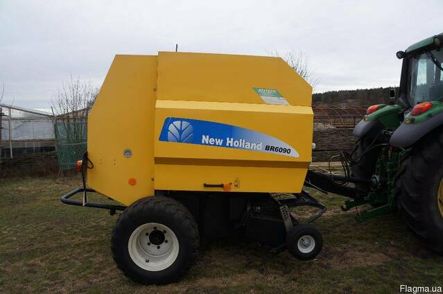 Рулонный прес подборщик New Holland BR 6090 рулонник