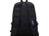 Рюкзак для ноутбука Volunteer 33x15, 5x48, 5 см Чорний (1713-10) - фото 3