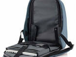 Рюкзак для ноутбука XD Design Bobby Hero Regular анти-вор 15.6" 18л (P705.299) Blue