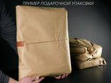 Женский кожаный рюкзак Лимбо, размер мини Итальянский краст цвет черный - фото 7