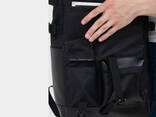 Рюкзак Rolltop мужской женский для путешествий и ноутбука, Ролтоп большой для города - фото 3