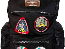 Рюкзак Top Gun backpack with patches (черный)