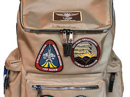 Рюкзак Top Gun backpack with patches (хаки)