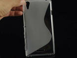 S-line TPU чехол Xperia T3 D5103, D5106, D5102, D5105, m50w - фото 2