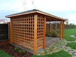 Садовая беседка Киев Одесса на заказ, изготовление беседок - фото 1