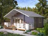 Садовый дом из профилированного мини-бруса камерной сушки - фото 1