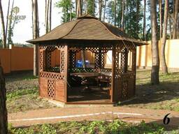 Садовые беседки. Любой сложности.