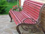 Садовые и парковые скамейки, цена, гост - фото 2
