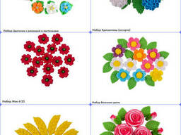 Сахарный декор цветы