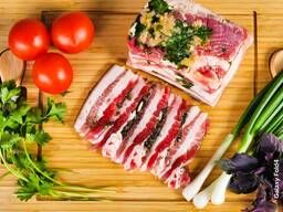 Сало мариноване вакуум