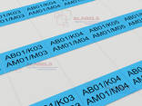 Самоламинирующиеся кабельные наклейки бирки для маркировки кабеля, патч-кордов - фото 2