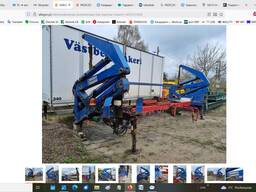 Самонавантажувальна установка (боковий навантажувач) HAMMAR для контейнерів