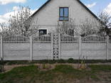 Самый дешёвый забор это бетонный забор (еврозабор) - фото 12