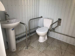 Мобільний громадський туалет 6 * 2м