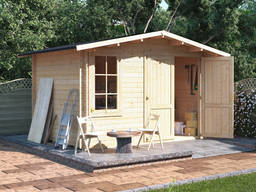 Сарай из бруса 4х3м