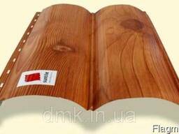 Сайдинг металлический под бревно ( блок хауз )