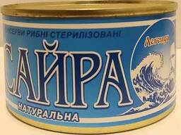Сайра натуральная ТМ Легенда