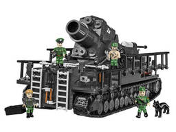 Сборная модель. Конструктор Cobi Самоходная мортира Карл 1:28, 1574 деталей