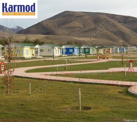 Сборные домики и коттеджи Кармод