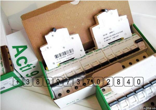 Schneider Electric, автоматы Acti 9 iC60N, Acti 9 lite K60N