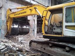 Сдаю в аренду экскаваторы свои Hyundai 320 по всей Украине