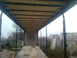 Сдвижная крыша на полуприцеп