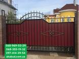 Сікційний паркан із сітки 3D, паркани з профлиста, навіс, ворота - фото 3